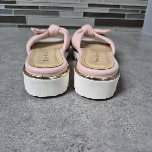 8.5 Ron White Chrissie Slide in Blush - Picture 7 of 14